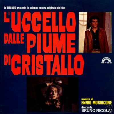 L'uccello dalle piume di cristallo, colonna sonora di Morricone