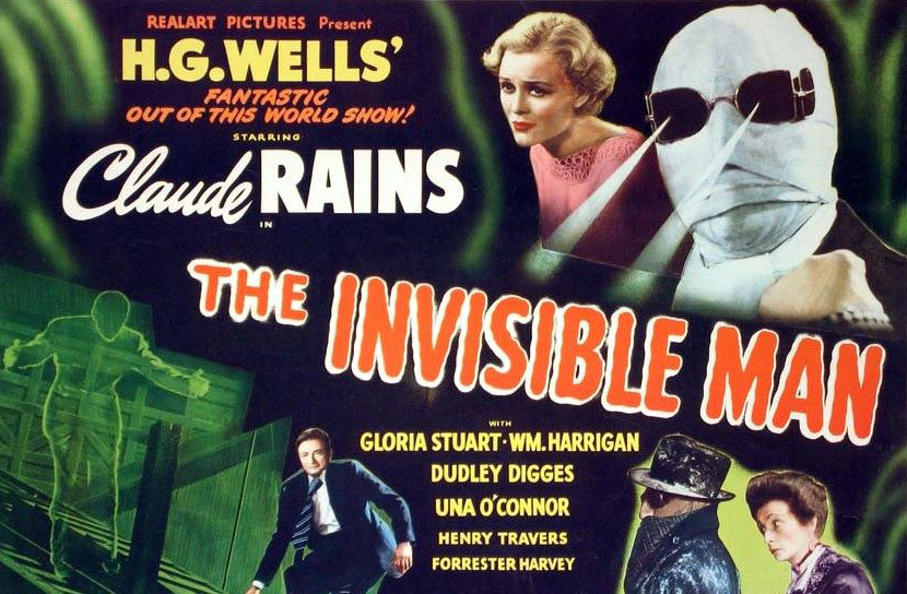 L’UOMO INVISIBILE, IL ROMANZO E IL FILM