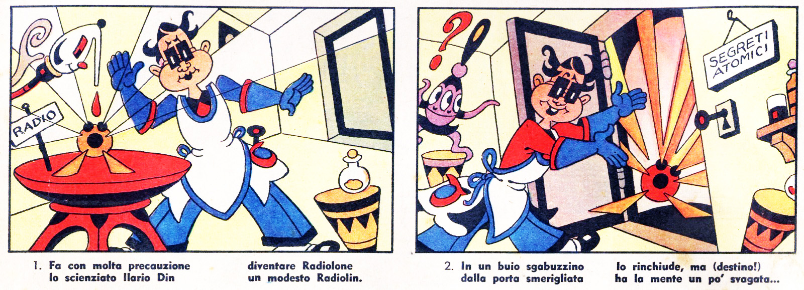 Antonio Rubino, Corriere dei Piccoli del 1 gennaio 1956