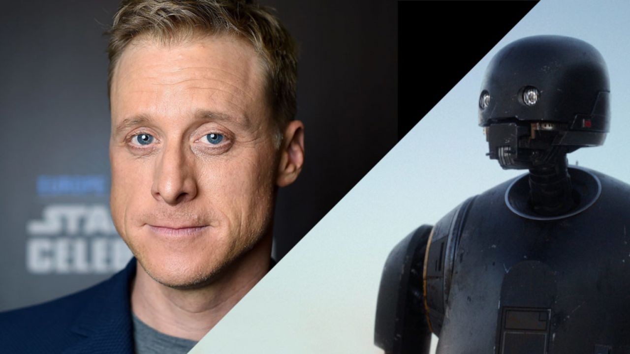 Cassian Andor, coi personaggi Alan Tudyk e K-2SO