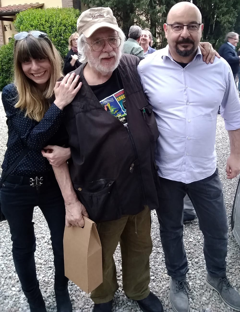 Roberta Guardascione, Vanni Mongini e Roberto Azzara