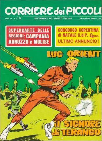 Luc Orient sul Corriere dei Piccoli