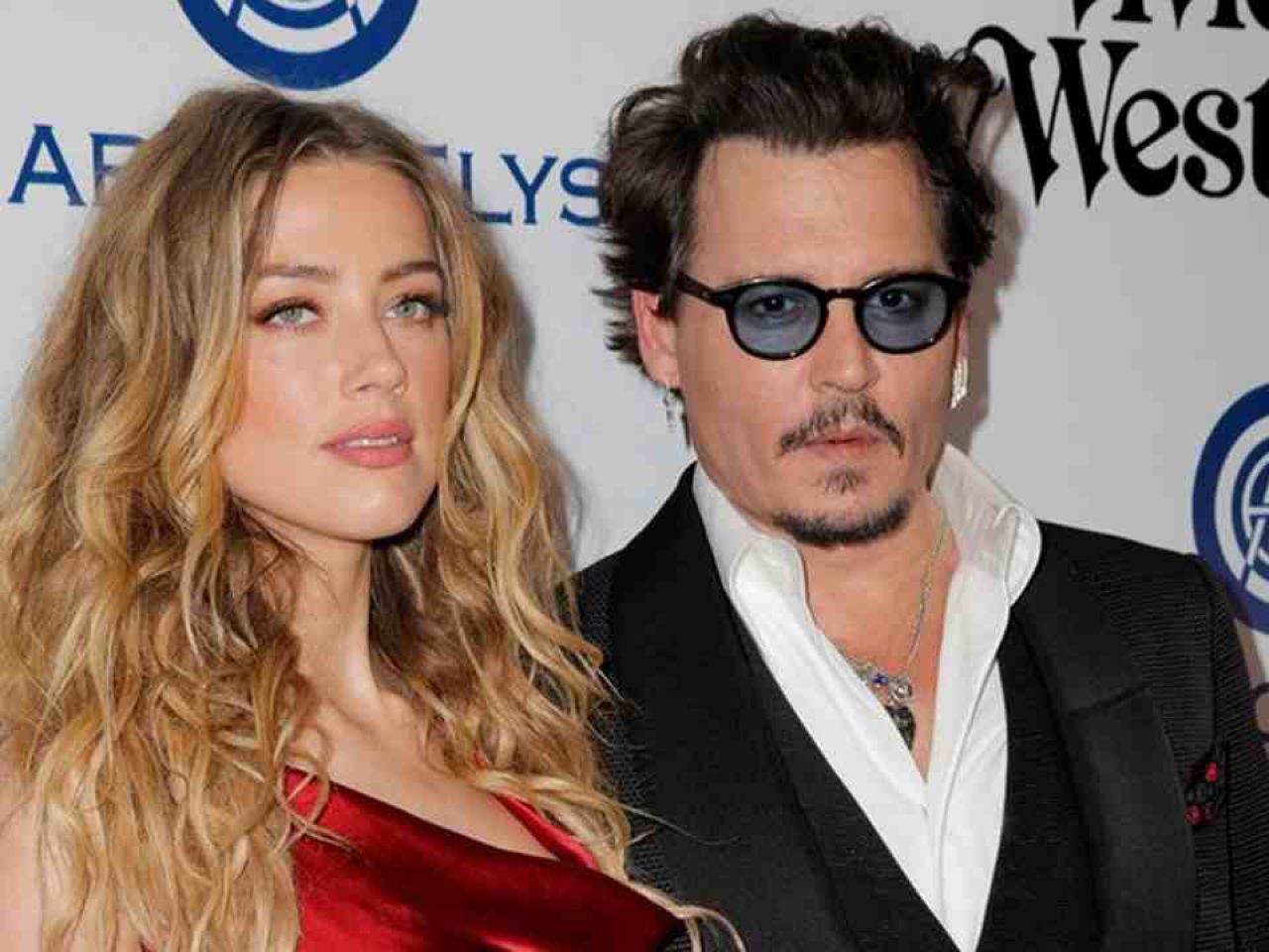 Johnny Depp e la ex moglie Amber Herd