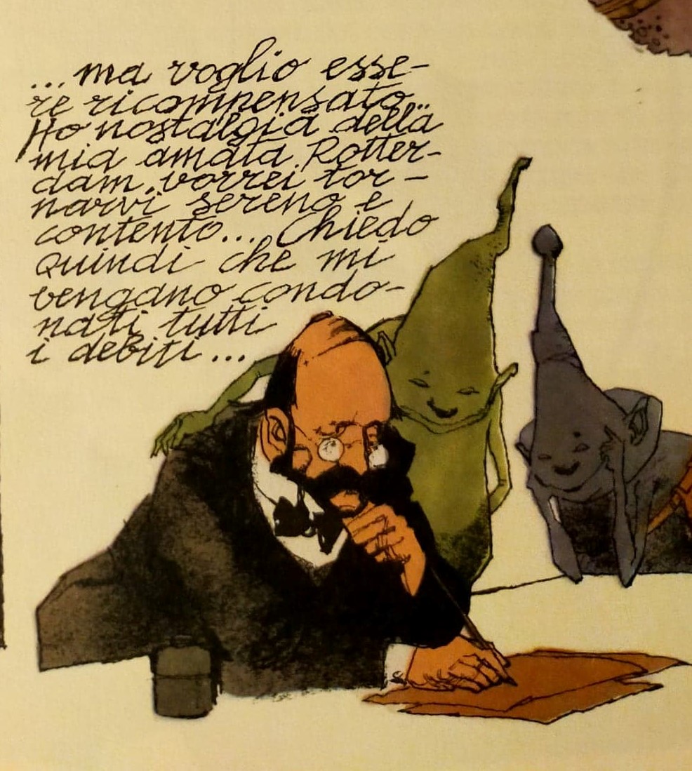 Hans Pfaall fumetti