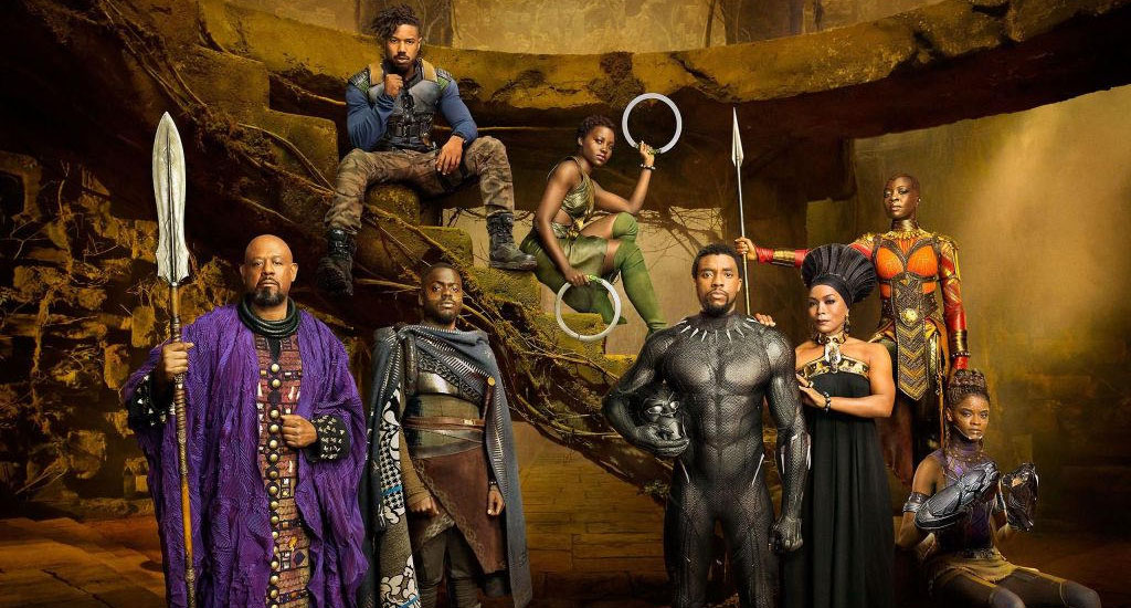 Wakanda e la troupe di Black Panther