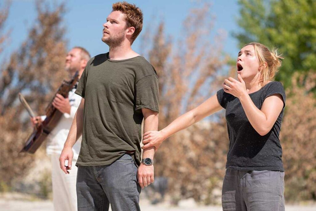 Una scena con Jack Reynor e Chloë Grace Moretz