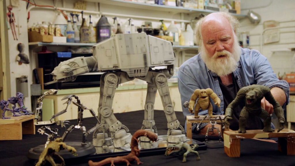 Phil Tippett al lavoro