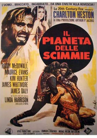 Altri film di sf: Il Pianeta delle Scimmie